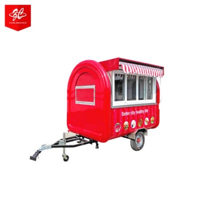 Professional Scooter Food Cart Commercial Hot Dog Cart